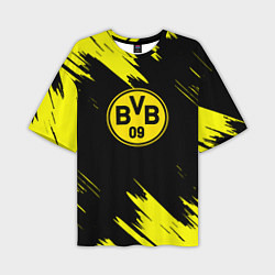 Мужская футболка оверсайз Borussia texture