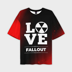 Мужская футболка оверсайз Fallout Love Классика