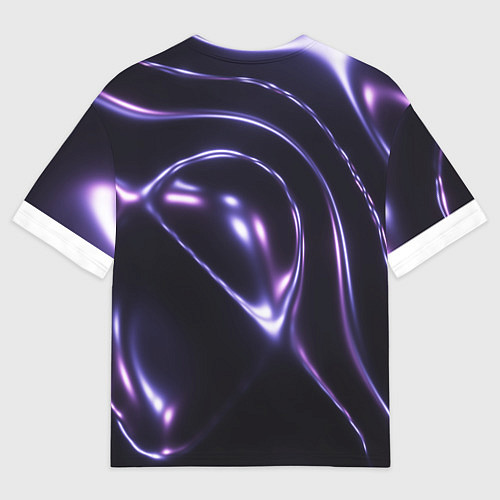 Мужская футболка оверсайз Абстракция drag and drop / 3D-принт – фото 2