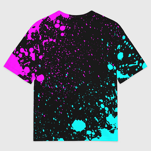 Мужская футболка оверсайз Марк Россия / 3D-принт – фото 2