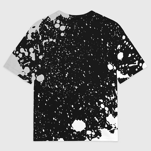 Мужская футболка оверсайз Группа Muse и Рок Кот / 3D-принт – фото 2