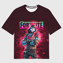 Футболка оверсайз мужская Fortnite Bonehead Skin, цвет: 3D-принт