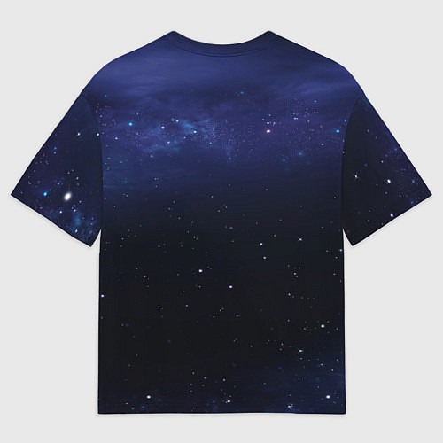 Мужская футболка оверсайз Звездный десант / 3D-принт – фото 2