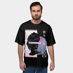 Футболка оверсайз мужская Digital Love, цвет: 3D-принт — фото 2