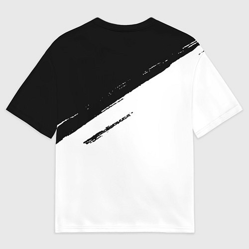 Мужская футболка оверсайз Ювентус фс / 3D-принт – фото 2