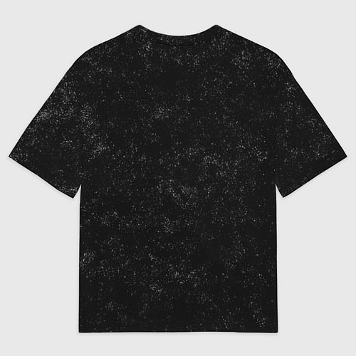 Мужская футболка оверсайз Best barista graffiti / 3D-принт – фото 2