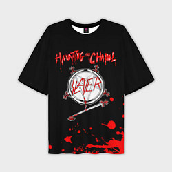 Мужская футболка оверсайз Haunting the Chapel - Slayer