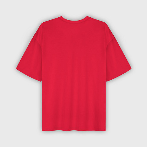 Мужская футболка оверсайз Калгари Флэймз Форма / 3D-принт – фото 2