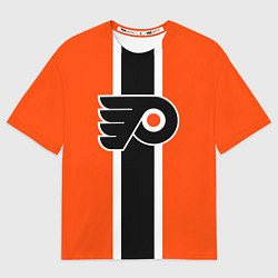 Мужская футболка оверсайз Филадельфия Флайерз Форма