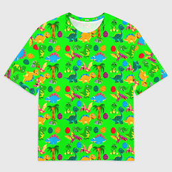 Мужская футболка оверсайз JURASSIC PERIOD