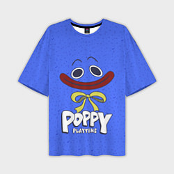 Мужская футболка оверсайз Poppy Playtime Huggy Wuggy