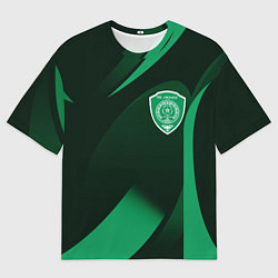 Футболка оверсайз мужская Футбольный клуб АХМАТ ЧЕЧНЯ, цвет: 3D-принт