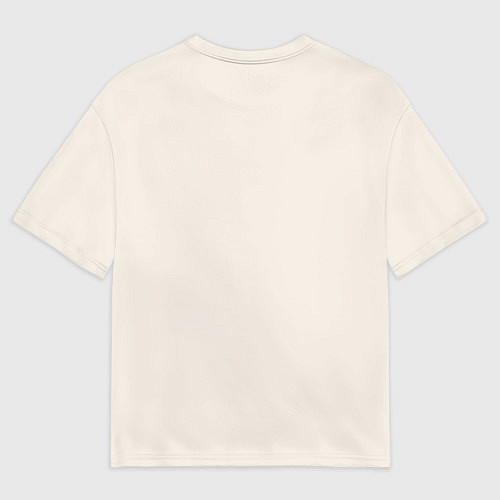 Мужская футболка оверсайз Недовольная Мику / 3D-принт – фото 2