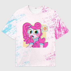 Мужская футболка оверсайз POPPY PLAYTIME ПОППИ ПЛЕЙТАЙМ МАМОЧКА