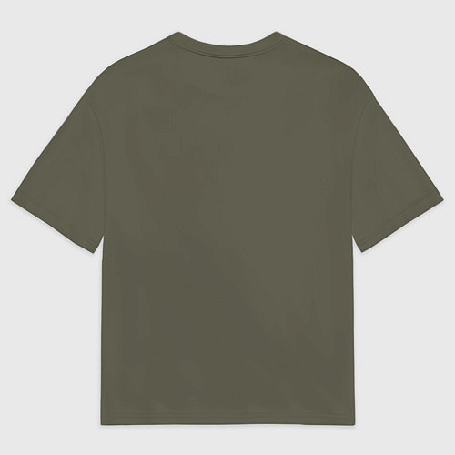 Мужская футболка оверсайз Нежные акварельные листья / 3D-принт – фото 2