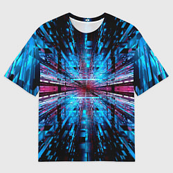 Футболка оверсайз мужская THE INFINITY TUNNEL, цвет: 3D-принт