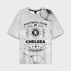 Футболка оверсайз мужская Chelsea Football Club Number 1 Legendary, цвет: 3D-принт