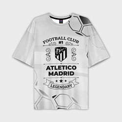Мужская футболка оверсайз Atletico Madrid Football Club Number 1 Legendary