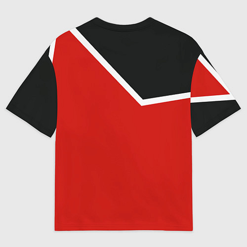 Мужская футболка оверсайз Дилюк-красноволосый холостяк / 3D-принт – фото 2