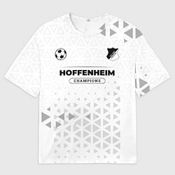 Мужская футболка оверсайз Hoffenheim Champions Униформа