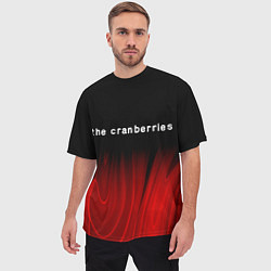 Футболка оверсайз мужская The Cranberries Red Plasma, цвет: 3D-принт — фото 2