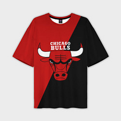 Мужская футболка оверсайз Chicago Bulls NBA