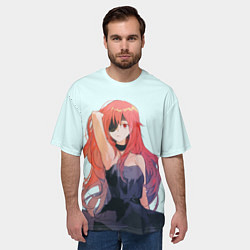 Футболка оверсайз мужская Красотка Хва, цвет: 3D-принт — фото 2