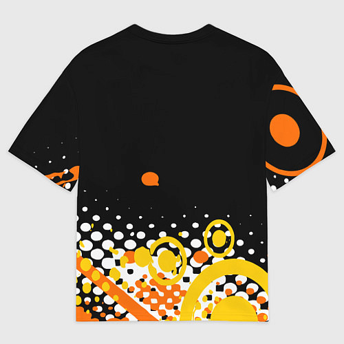 Мужская футболка оверсайз Южный Парк - абстракция / 3D-принт – фото 2