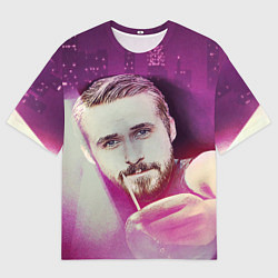 Футболка оверсайз мужская Райан Гослинг - Зубочистку?, цвет: 3D-принт