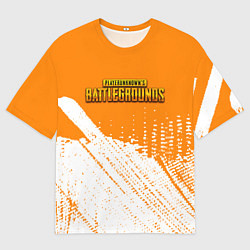 Мужская футболка оверсайз Playerunknown battlegrounds