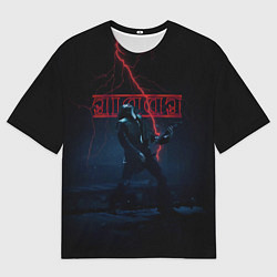 Мужская футболка оверсайз EDDIE MUNSON STRANGER THINGS