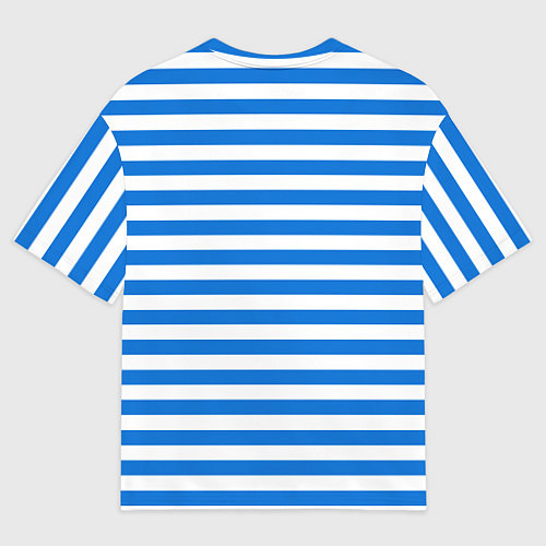 Мужская футболка оверсайз Тельняшка 776 / 3D-принт – фото 2