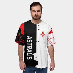 Футболка оверсайз мужская ASTRALIS ЗВЕЗДА, цвет: 3D-принт — фото 2