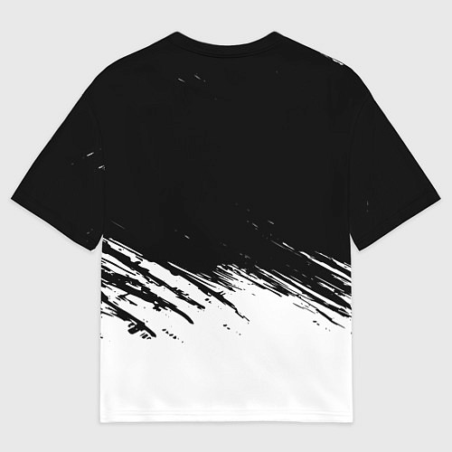 Мужская футболка оверсайз Аналитик из России и Герб Российской Федерации / 3D-принт – фото 2