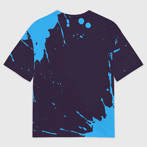 Мужская футболка оверсайз Тимур космонавт даб / 3D-принт – фото 2