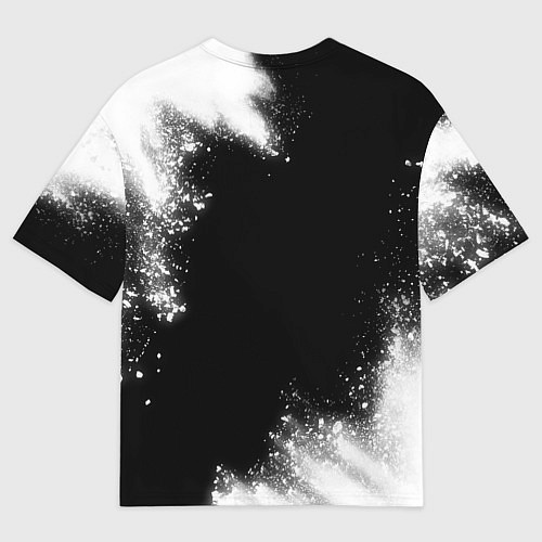 Мужская футболка оверсайз Журналист из России и Герб РФ / 3D-принт – фото 2