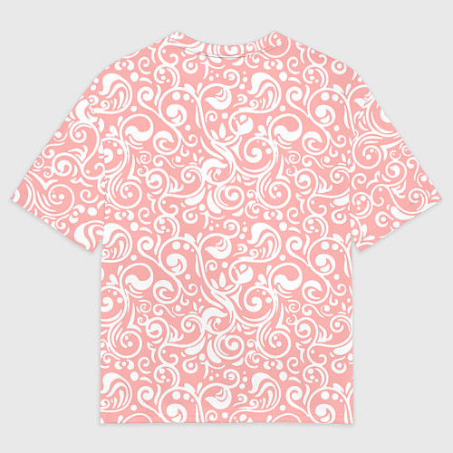 Мужская футболка оверсайз Матрешка в узорах / 3D-принт – фото 2