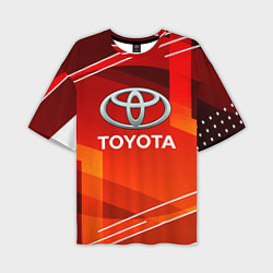 Футболка оверсайз мужская Toyota Abstraction Sport, цвет: 3D-принт