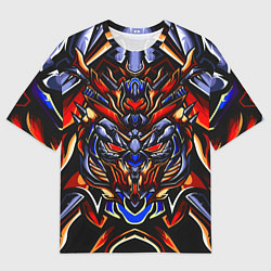 Футболка оверсайз мужская Железный монстр, цвет: 3D-принт
