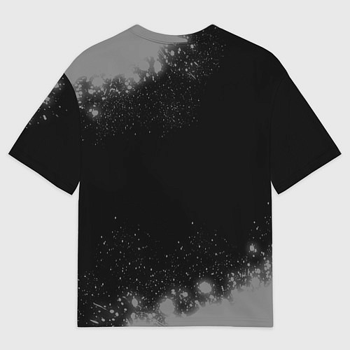 Мужская футболка оверсайз Не спорь с лучшим механиком - на темном фоне / 3D-принт – фото 2