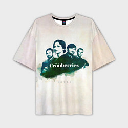 Мужская футболка оверсайз Roses - The Cranberries