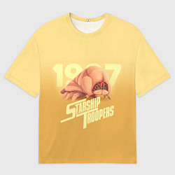 Мужская футболка оверсайз Звездный десант босс арахнид