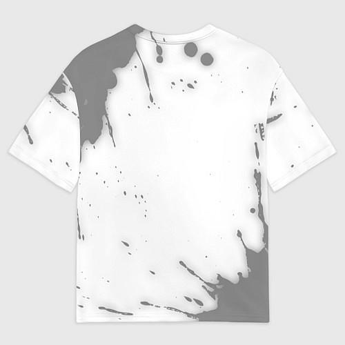 Мужская футболка оверсайз Геодезист за работой - на светлом фоне / 3D-принт – фото 2