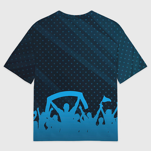 Мужская футболка оверсайз Galatasaray legendary форма фанатов / 3D-принт – фото 2