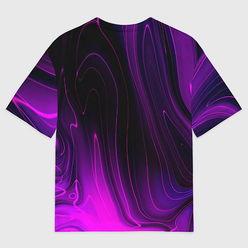 Мужская футболка оверсайз Nickelback violet plasma / 3D-принт – фото 2