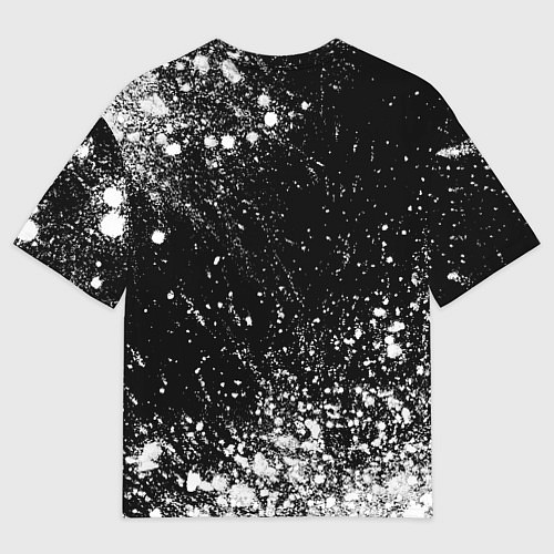 Мужская футболка оверсайз Группа The Pretty Reckless и рок кот / 3D-принт – фото 2