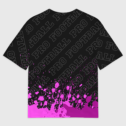 Мужская футболка оверсайз AC Milan pro football: символ сверху / 3D-принт – фото 2