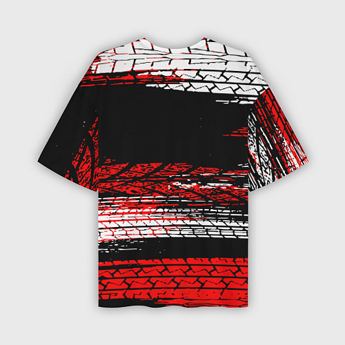 Мужская футболка оверсайз Grid legends - гонки / 3D-принт – фото 2