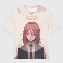 Мужская футболка оверсайз Дьявол-ангел