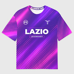 Футболка оверсайз мужская Lazio legendary sport grunge, цвет: 3D-принт